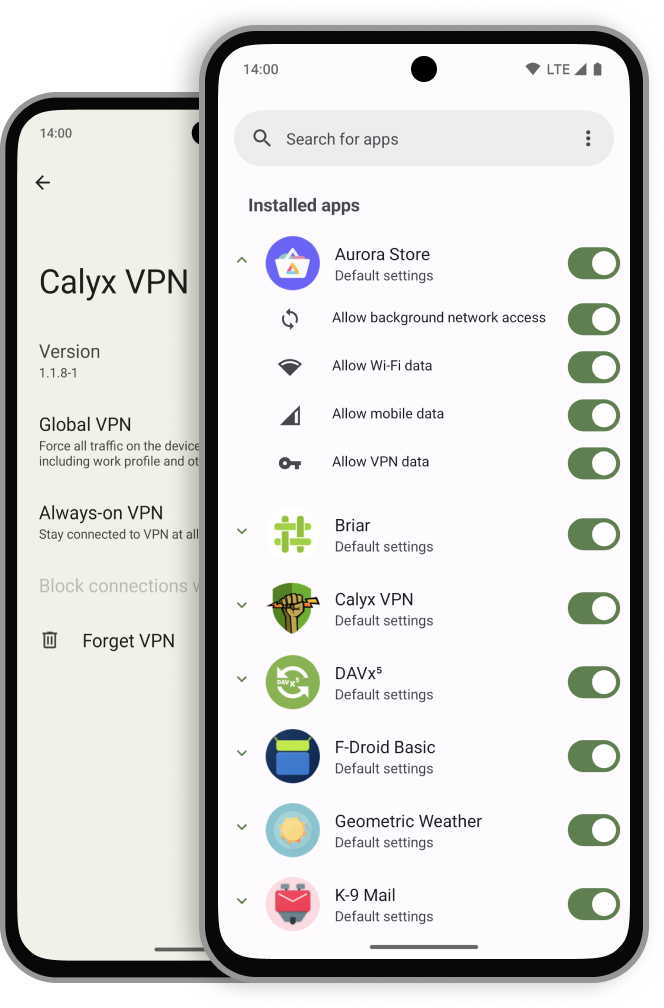 Calyx Operating System Review